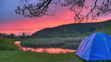 Lugares para acampar no nordeste